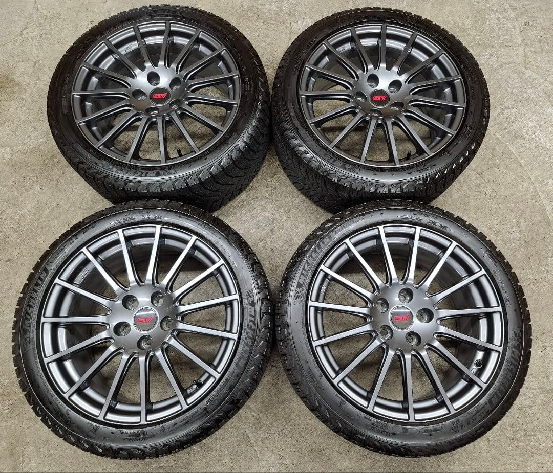 ほぼ新品】スバル WRX STI 純正ホイールタイヤ 2023年 スタッドレス