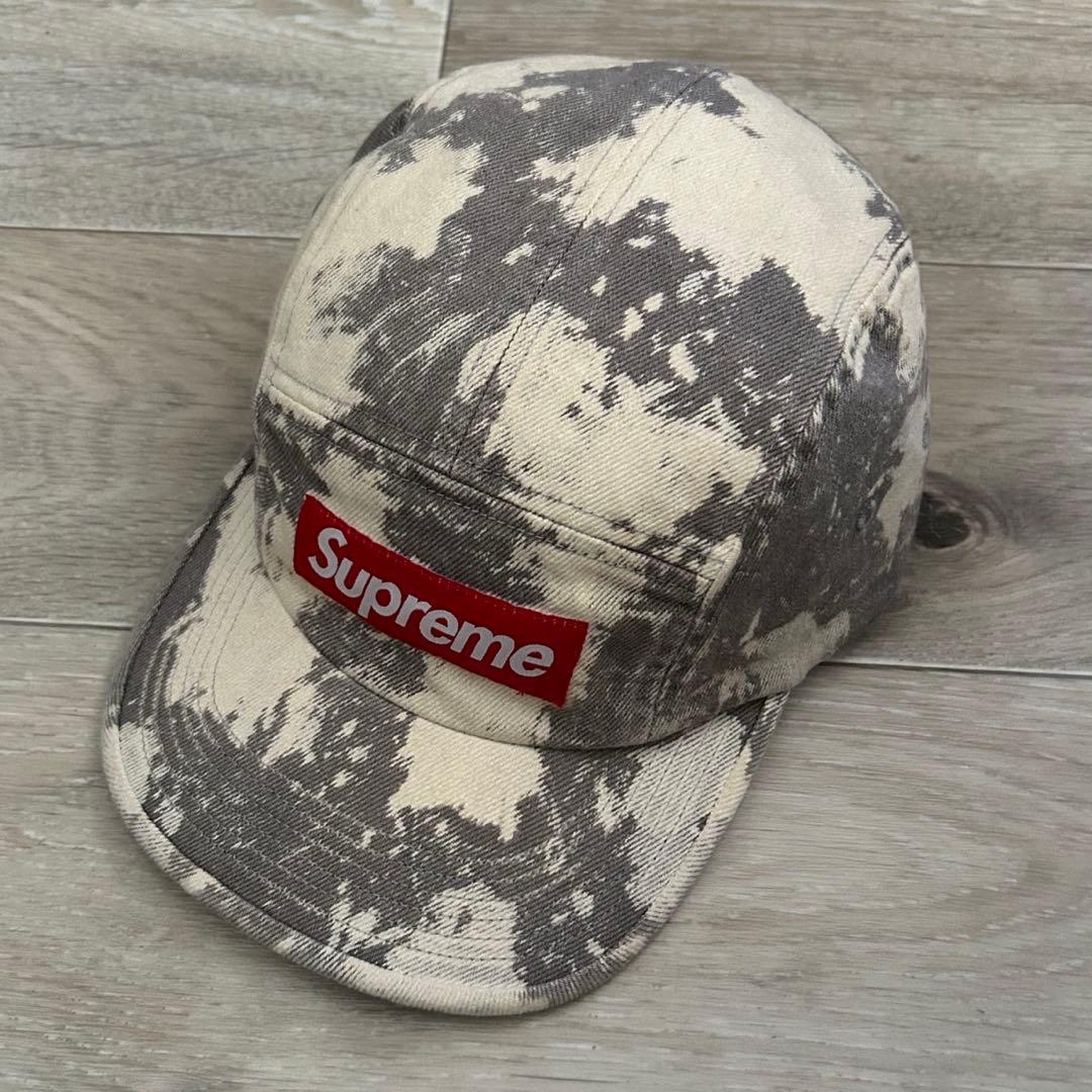 帽子 Supreme Denim Camp Cap \"Bleached\"