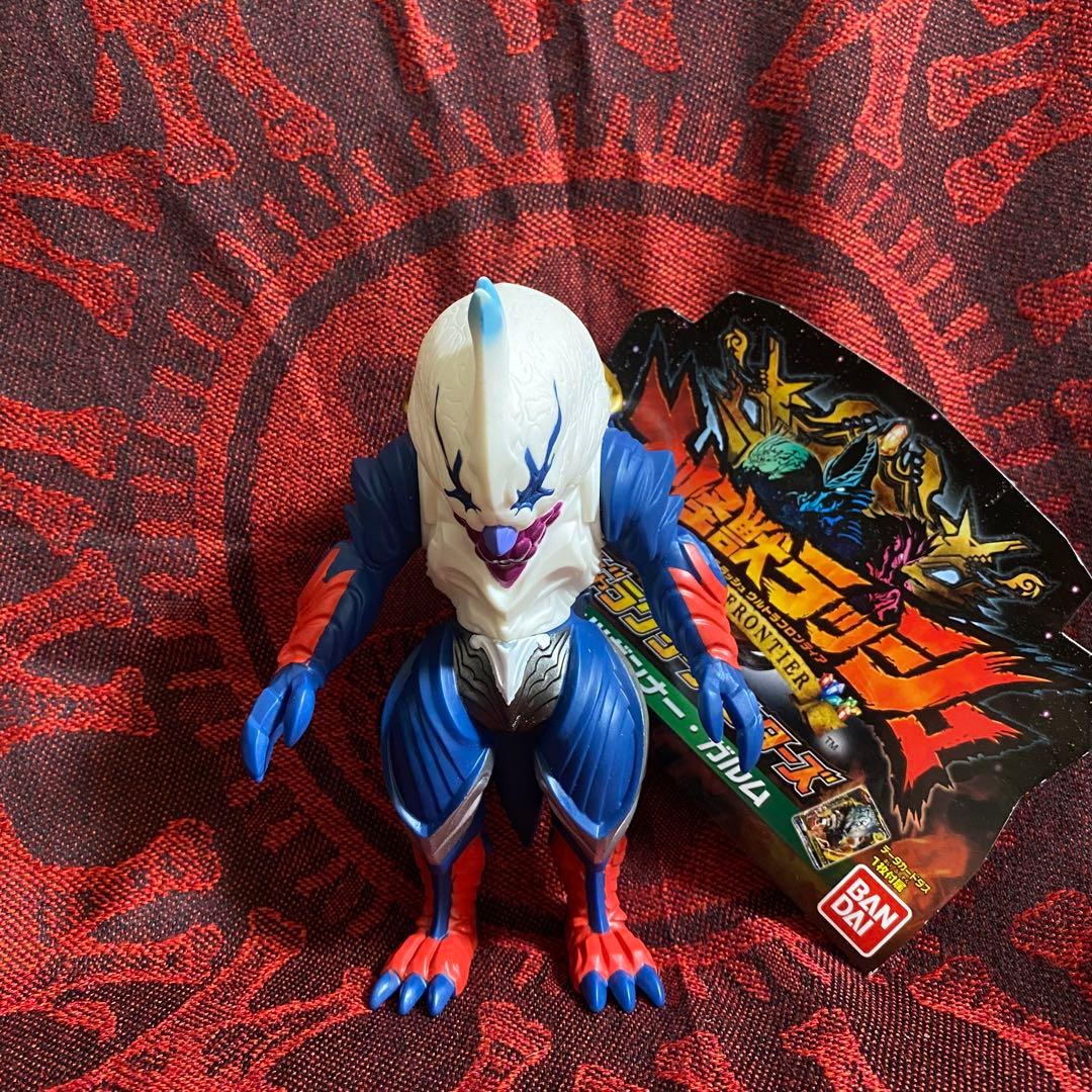 大怪獣ラッシュ ガッツ星人 ガルム タグ付き ウルトラマン 怪獣 ソフビ