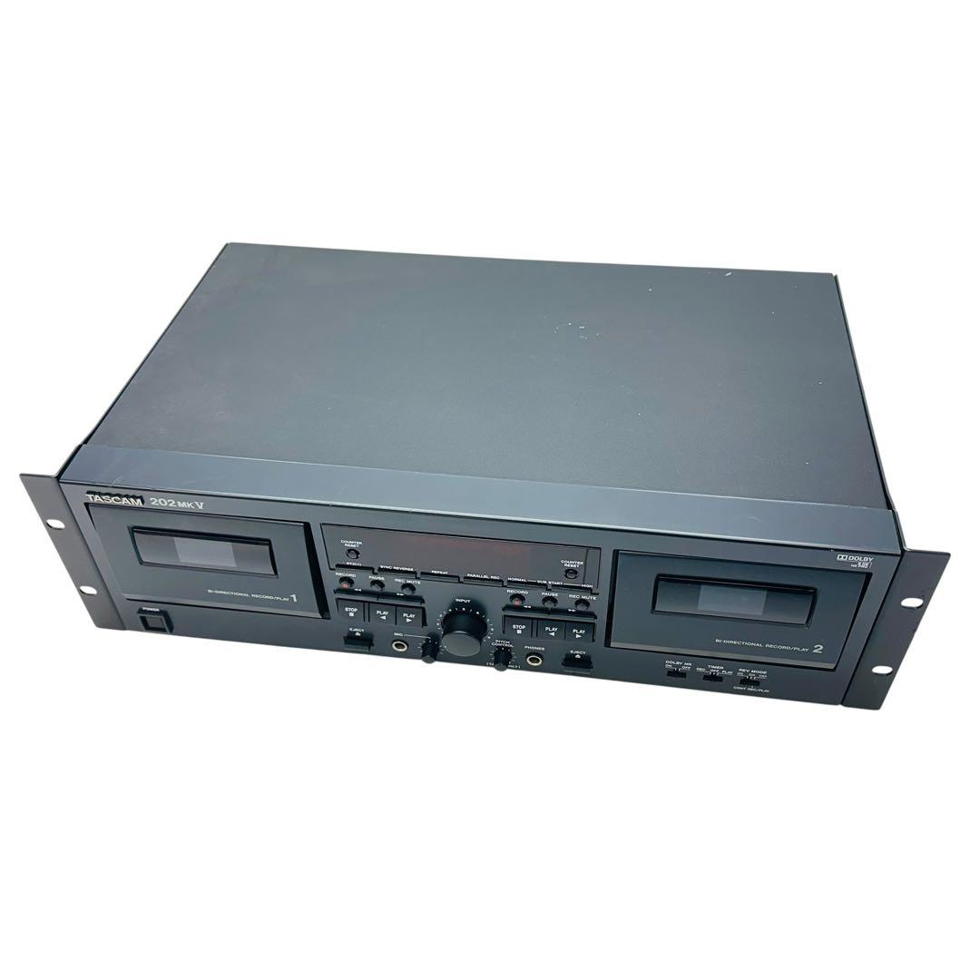 TASCAM タスカム ダブルカセットデッキ 202MKV - メルカリ