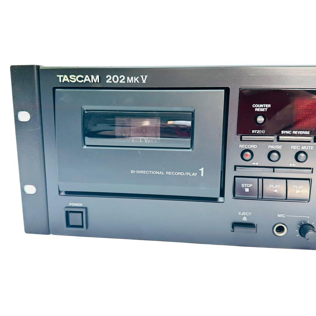 TASCAM タスカム ダブルカセットデッキ 202MKV - メルカリ
