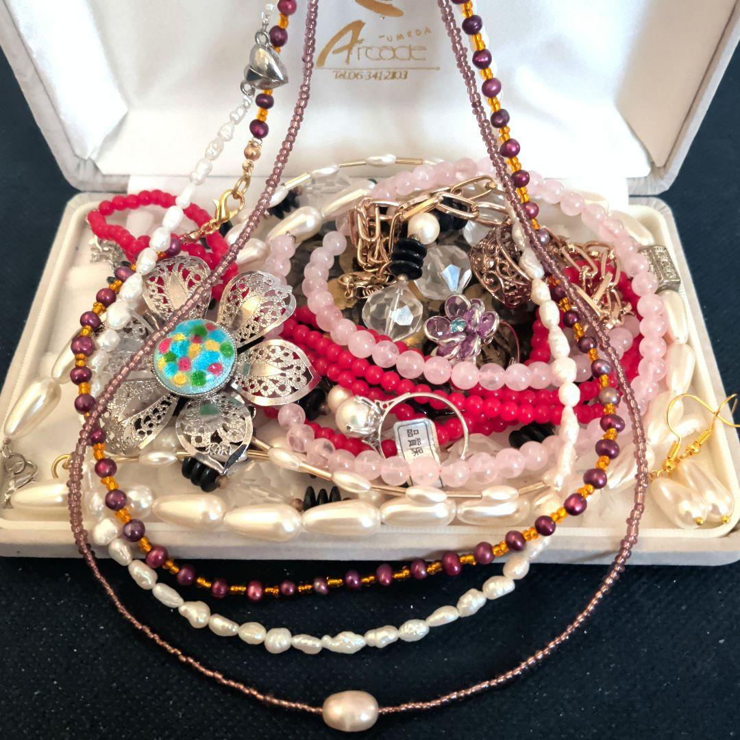 遺品整理 生前整理アクセサリーまとめ売り ネックレス リング - メルカリ