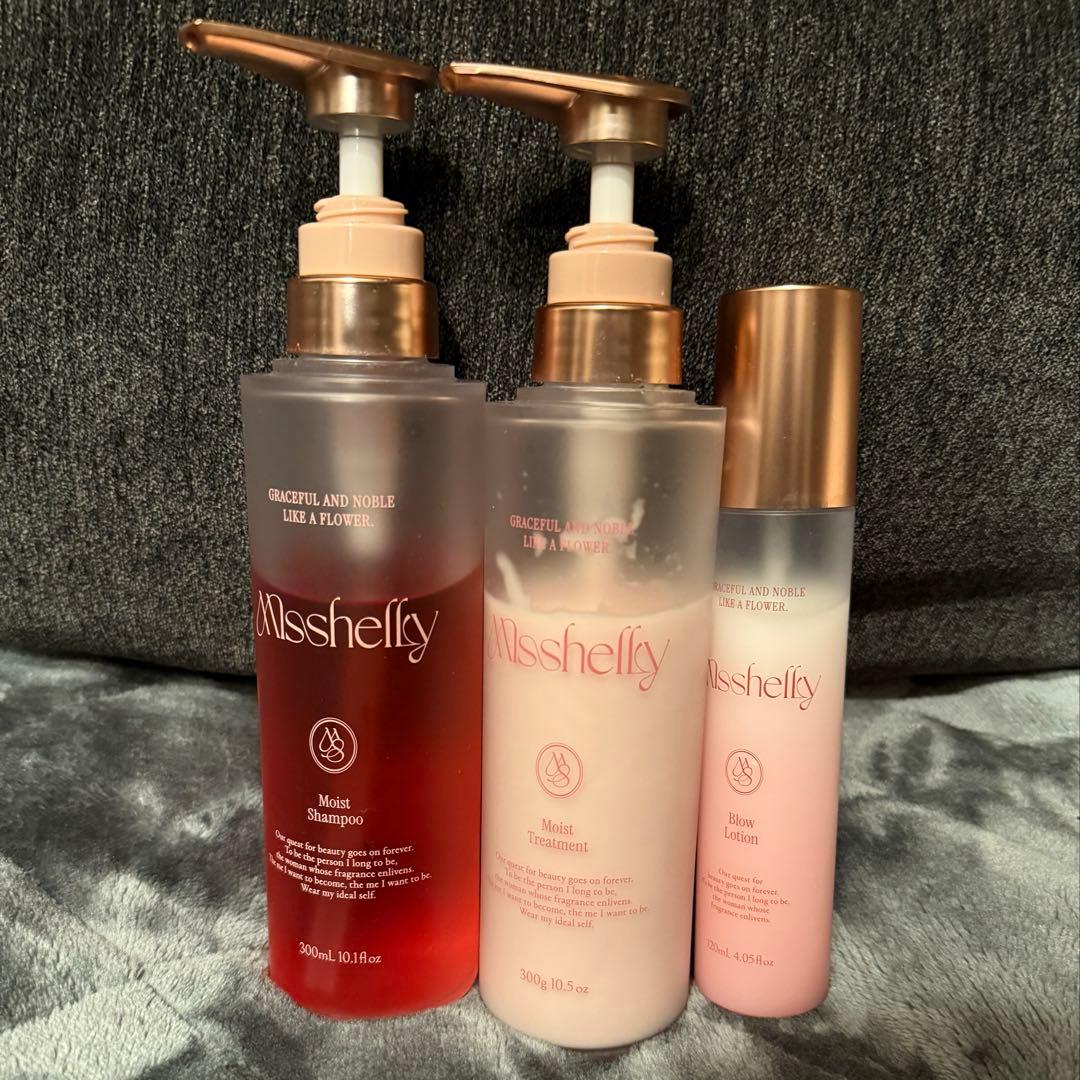 Misshelly シャンプー・トリートメント・ヘアミストセット Shampoo & Treatment Set