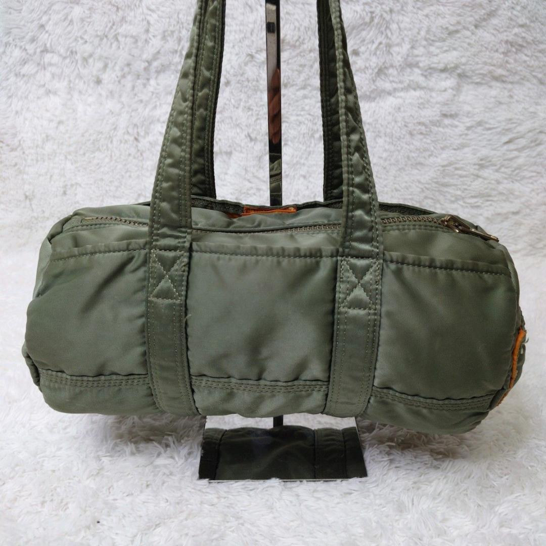 希少廃番品】PORTER ポーター タンカー ミニボストン S セージグリーン