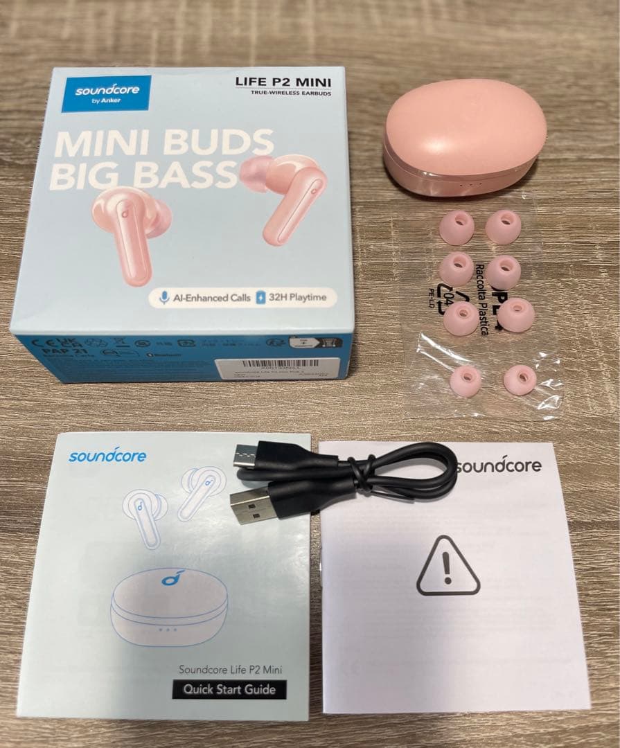 Anker Soundcore Life P2 Mini ピンク - メルカリ