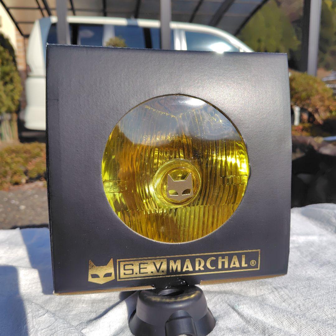 マーシャル889ドライビングランプフルキット180φ汎用（イエロー） 889ドライビングランプユニット 180Φ汎用 イエローレンズ / MARCHAL