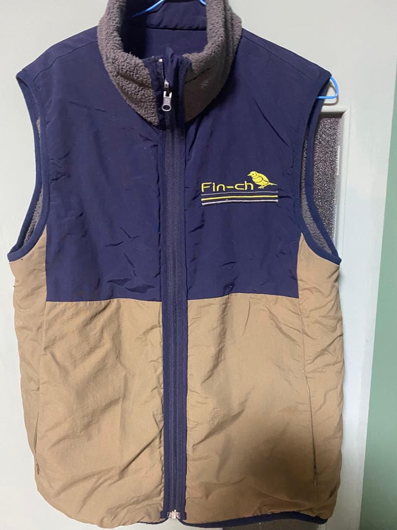 フィンチ ビダ フリースベスト グレー