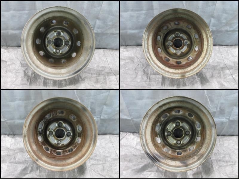 ダイハツ純正ホイール　12×4.00B　4H/100　4本　ハイゼットトラック