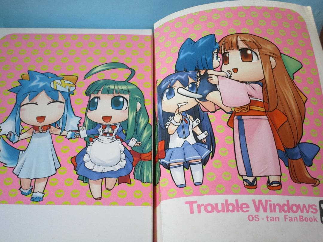 値下げ とらぶる・ういんどうず OSたんファンブック OSたんフィギュア