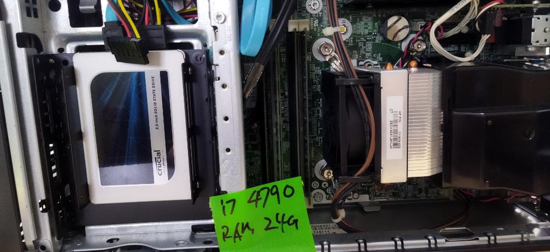 i7-4770 3.60GHz GT730メモリ24GBSSD500GB＋1TB