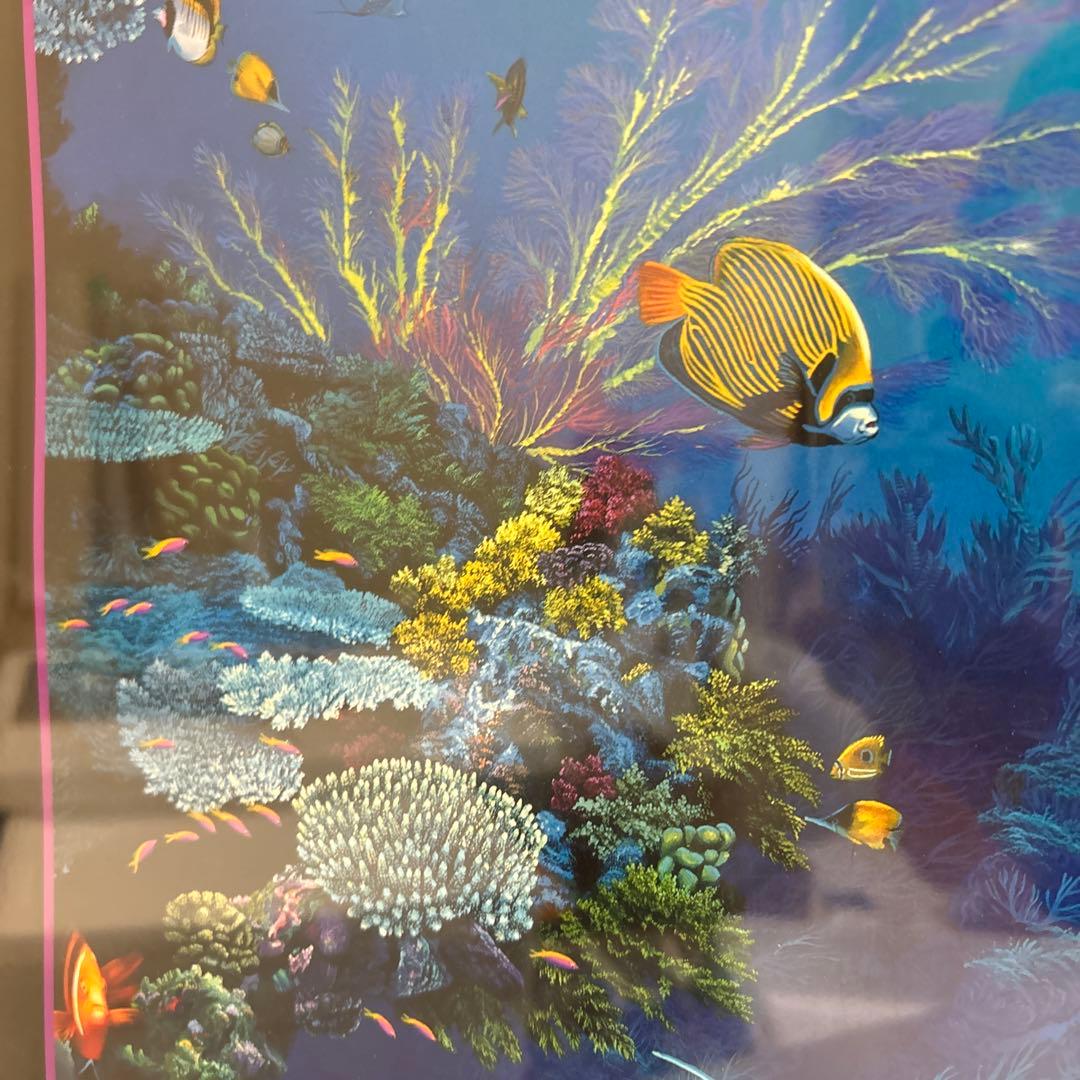 ラッセン OUR WORLD マウイ ハワイ ポスター 額装 アート 絵画 - メルカリ