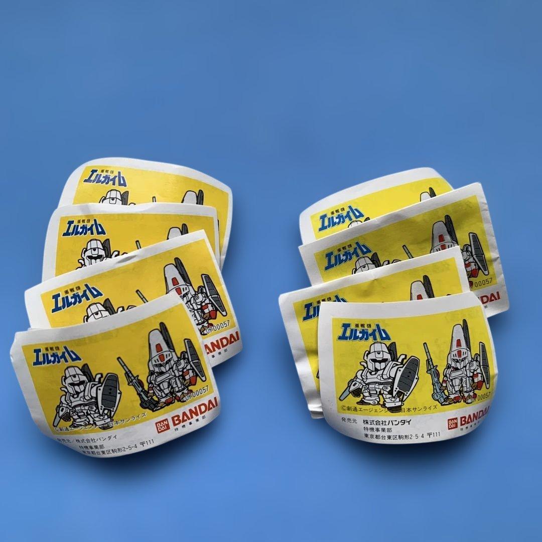 ☆レトロ エルガイム ガチャ プラモデル 未組立品 全8種コンプセット