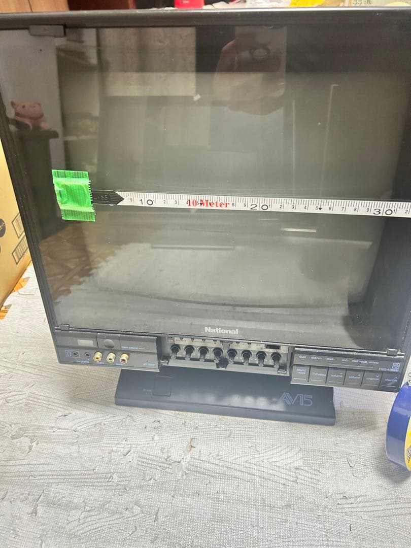 ナショナル ブラウン管テレビ th15-m15tvr - メルカリ