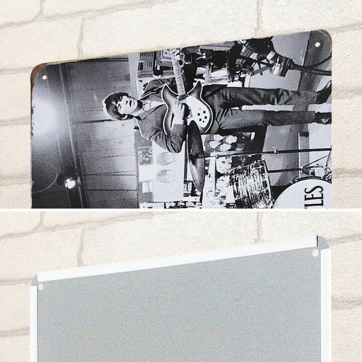 デザイン看板A4】ビートルズ sl☆ポスター絵ブリキ看板グッズ雑貨