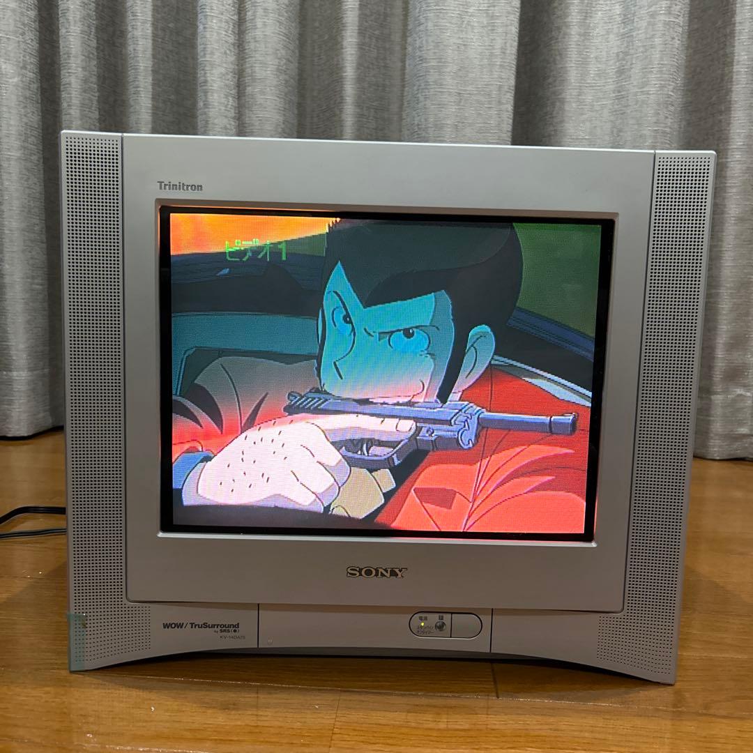 Sony Trinitron ブラウン管テレビ KV-14DA75 - メルカリ