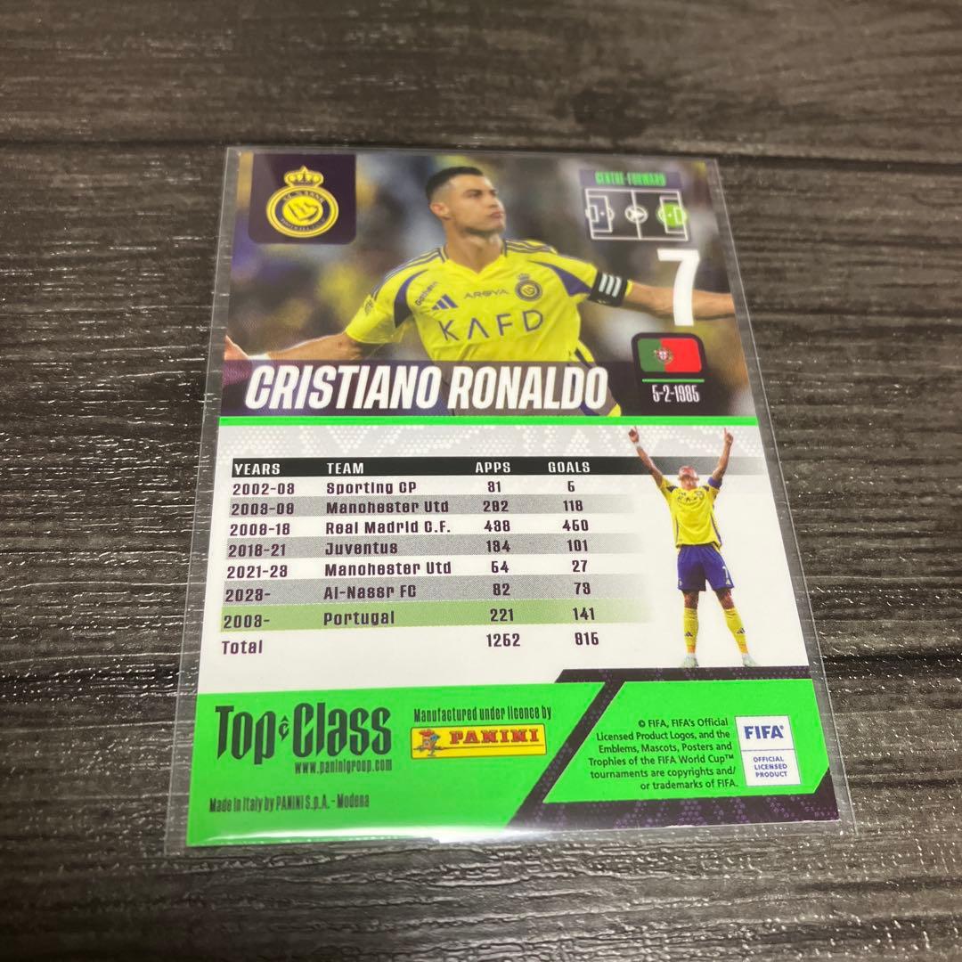 トレーディングカード パニーニ トップクラス クリスティアーノ