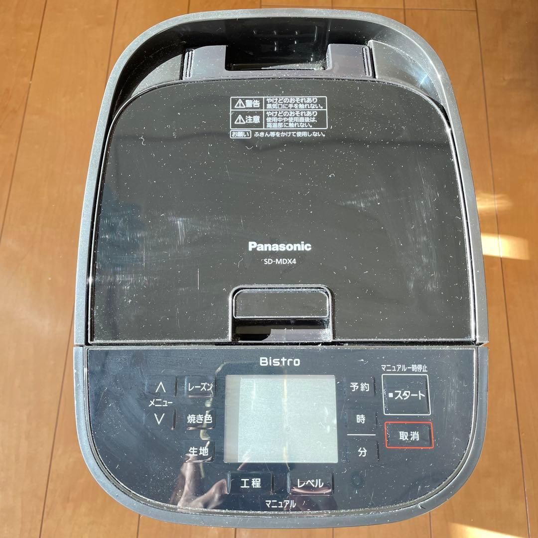 Panasonic SD-MDX4-K ホームベーカリー ＊中古品＊2022年製 Panasonic(パナソニック) / ホームベーカリー SD-MDX4-K | 中古品の