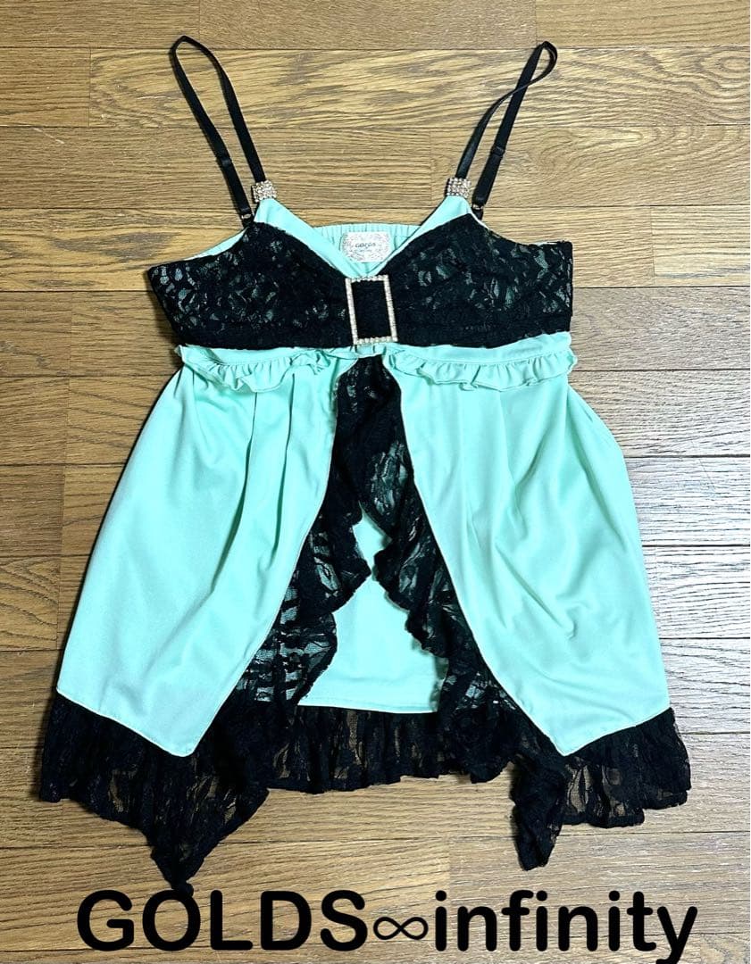 GOLDS∞infinity 人気 レア キャミ - メルカリ