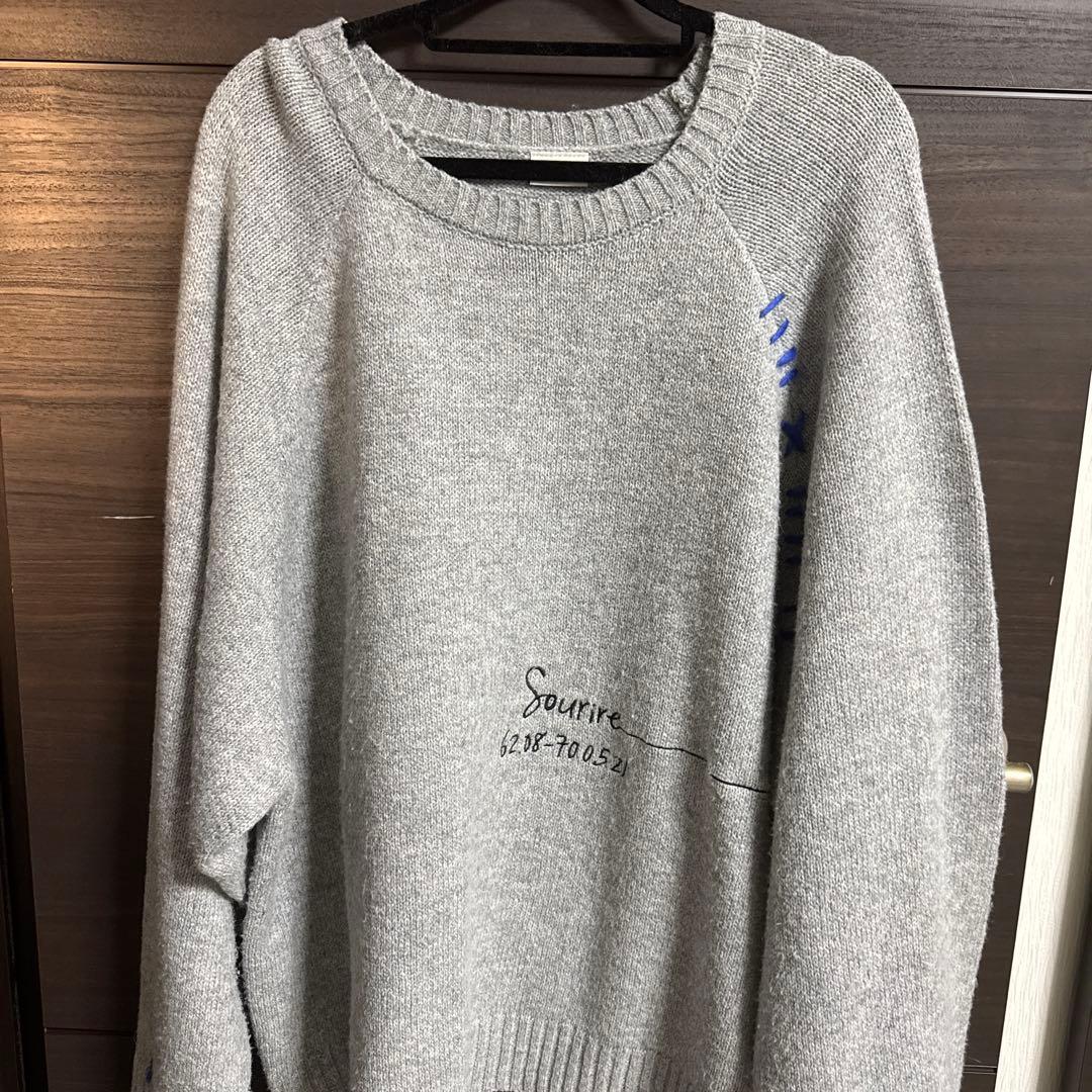 ニコアンド be with M Misayo配色ドルプルオーバー グレー - メルカリ