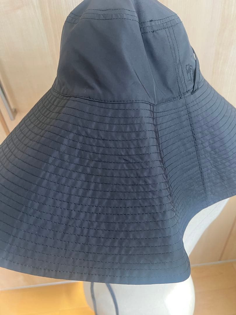 ETRE TOKYO ウォーターリペレントワイドブリムハット ブラック