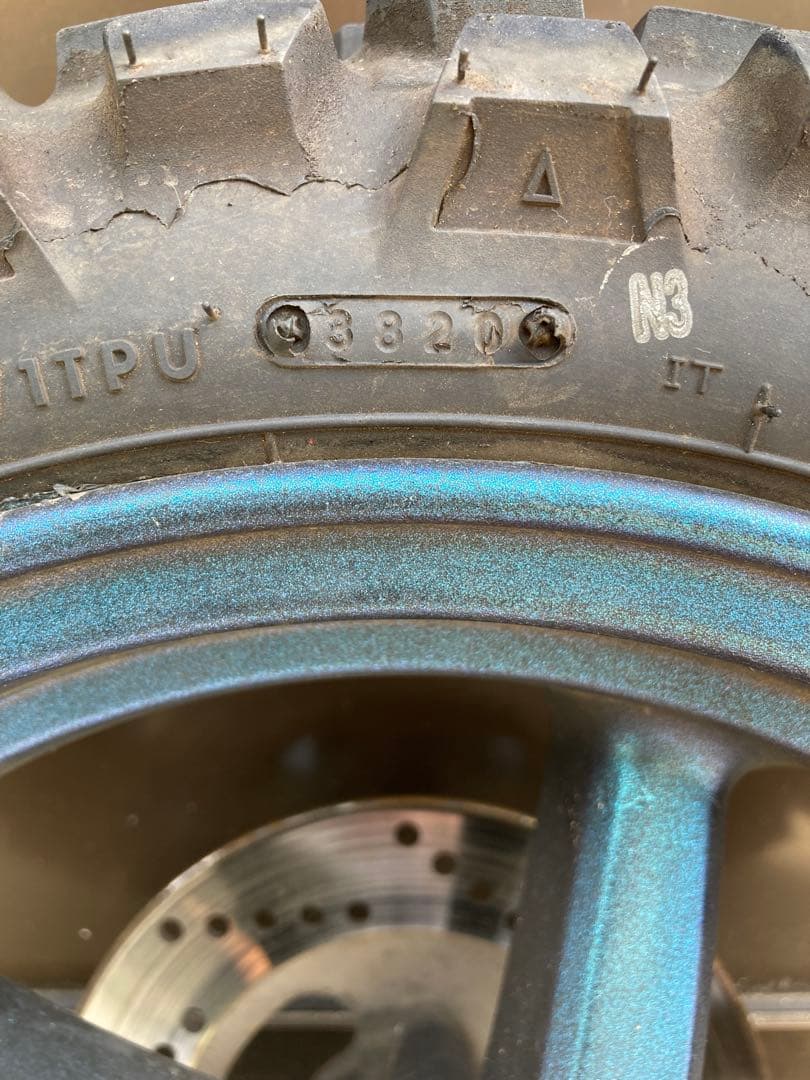 様 ストリートマジック 純正 フロントホイール CA1LB 120/70- (*)様