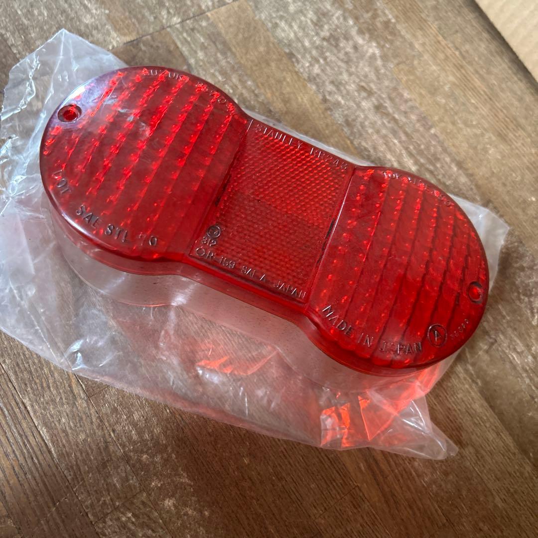当時物 サンパチテールレンズ テールランプ GT380 GS 金玉 刻印有り