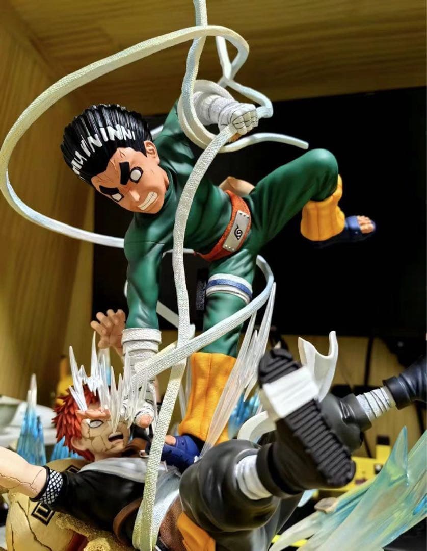 ナルト ロックリー vs 我愛羅 ガレージキット ガレキ スタチュー