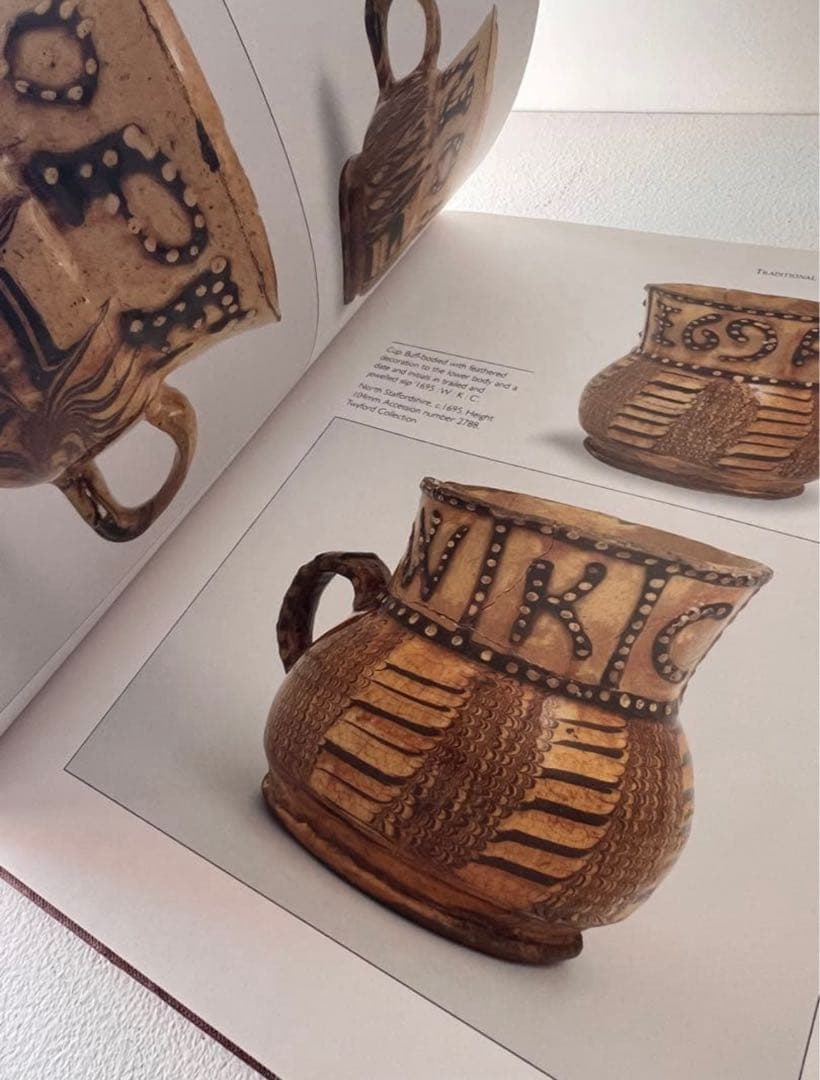 イギリススリップウェアコレクションの図録 スタッフォードシャー州