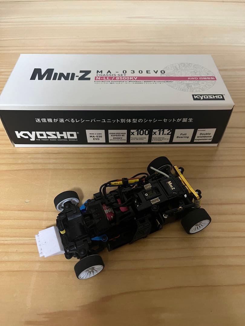 KYOSHO Mini-Z MA-030 EVO オプション多数 Amazon.com: Kyosho America 32180 Mini-Z AWD MA-030EVO Chassis Set