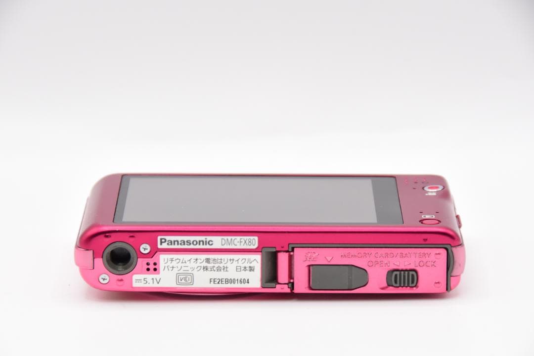 □ 美品 □Panasonic Lumix DMC-FX80 ピンク《動作OK》 - メルカリ