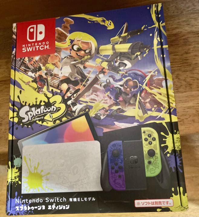 スプラトゥーン3エディション本体 switch　有機ELモデル　限定商品 Nintendo Switch Switch（有機ELモデル） スプラトゥーン3エディション