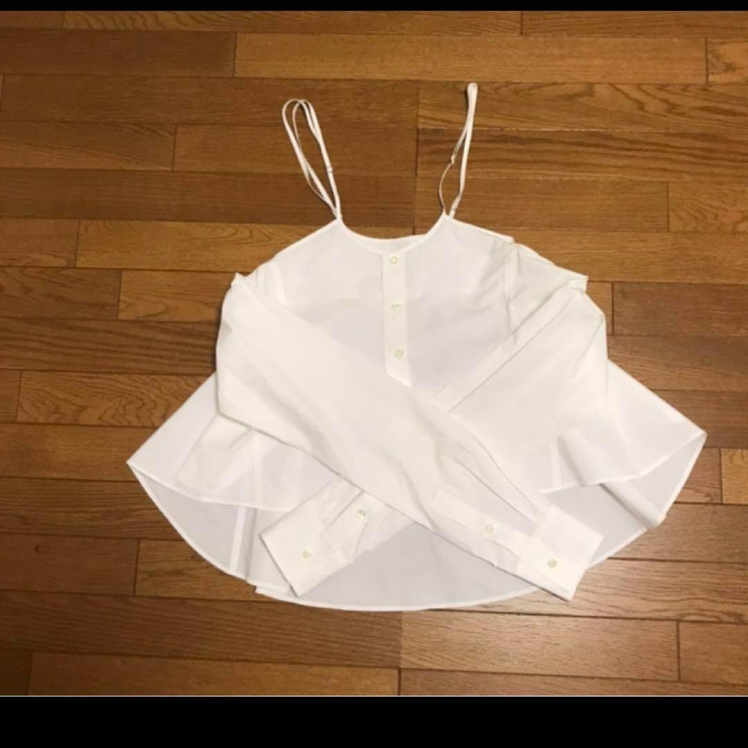 RYU KAGA リボン付きキャミソール