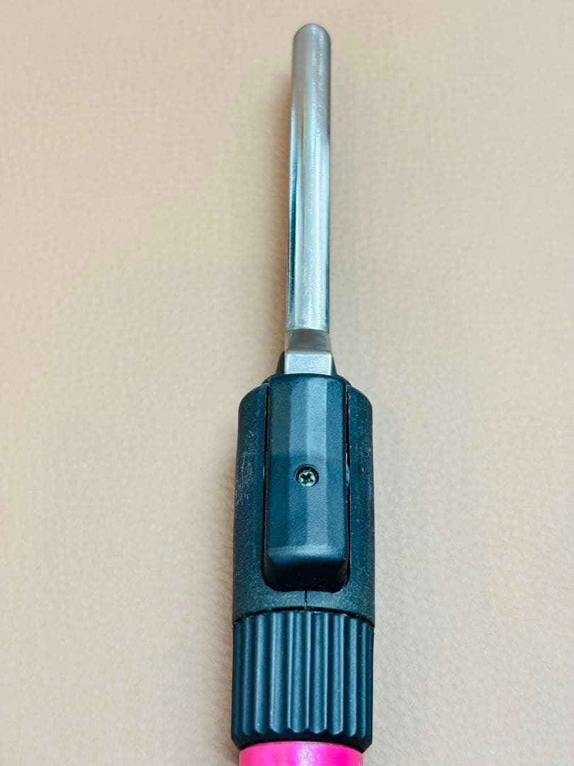 未使用品 LENZ S-8元巻きレンツルートアイロン 理容アイロン 丸