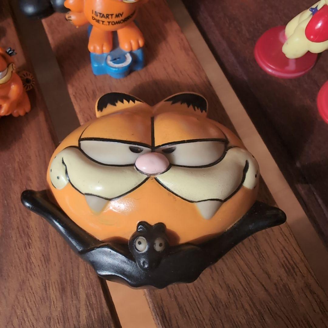 ガーフィールド フィギュア 12体・ドアノブカバー・キーホルダーセット