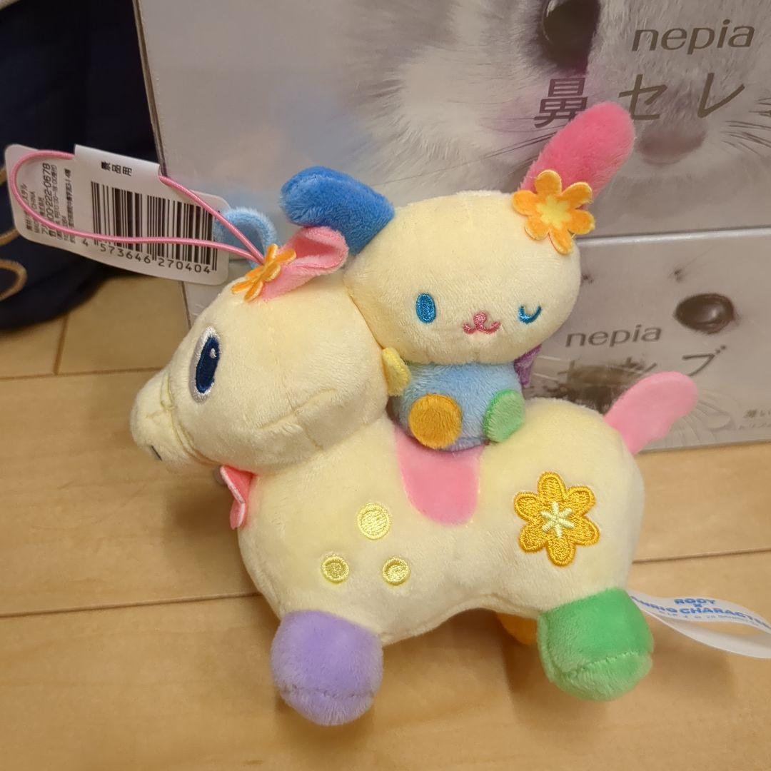RODY×SANRIO サンリオ ちいさなペアぬいぐるみ ウサハナ - メルカリ