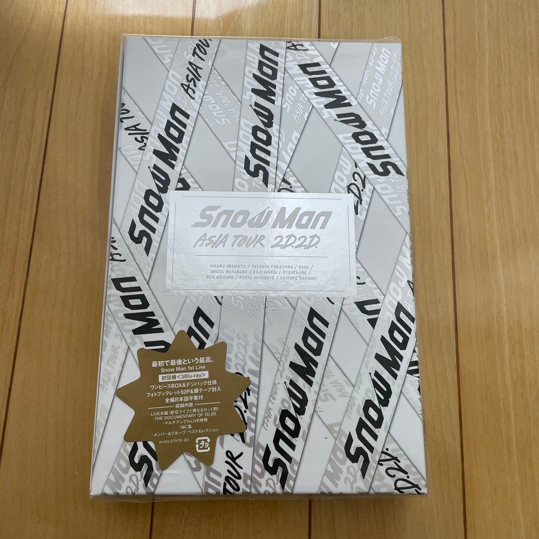  Man ASIA TOUR 2D.2D. 初回盤・Blu-ray Snow Man ASIA TOUR 2D.2D.【初回盤】(3Blu-ray） : Snow Man