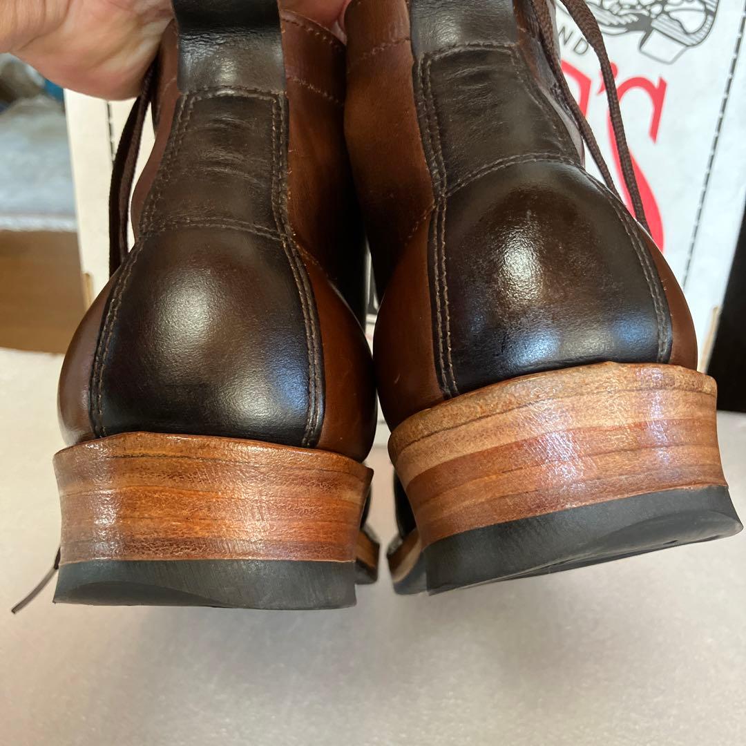 WHITE'S ホワイツブーツセミドレス トゥ.キャップcustom/ツートン