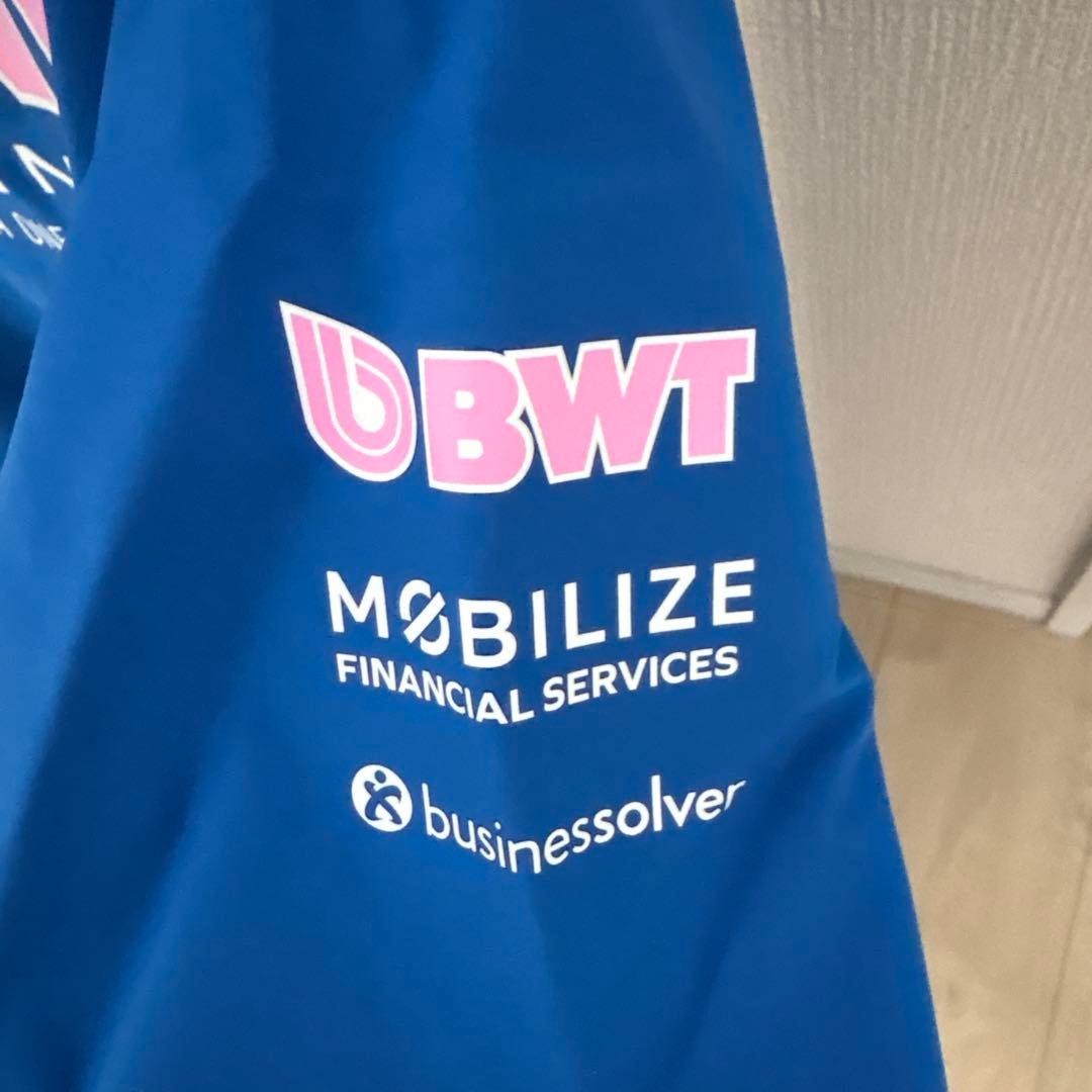 アルピーヌ F1チーム レインジャケット ユーロMサイズ アジアLサイズ