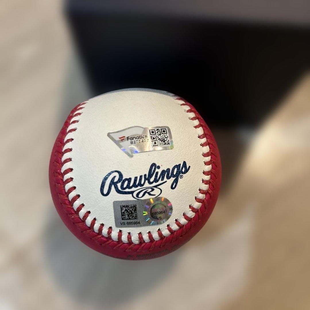 大谷翔平ホームランダービー2021 サインボール Fanatics - メルカリ