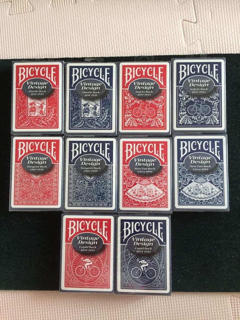 [絶版 新品未使用]復刻版バイスクル ビンテージバック赤青各1個 絶版 新品未使用]復刻版バイスクル ビンテージバック赤青各1個 - メルカリ