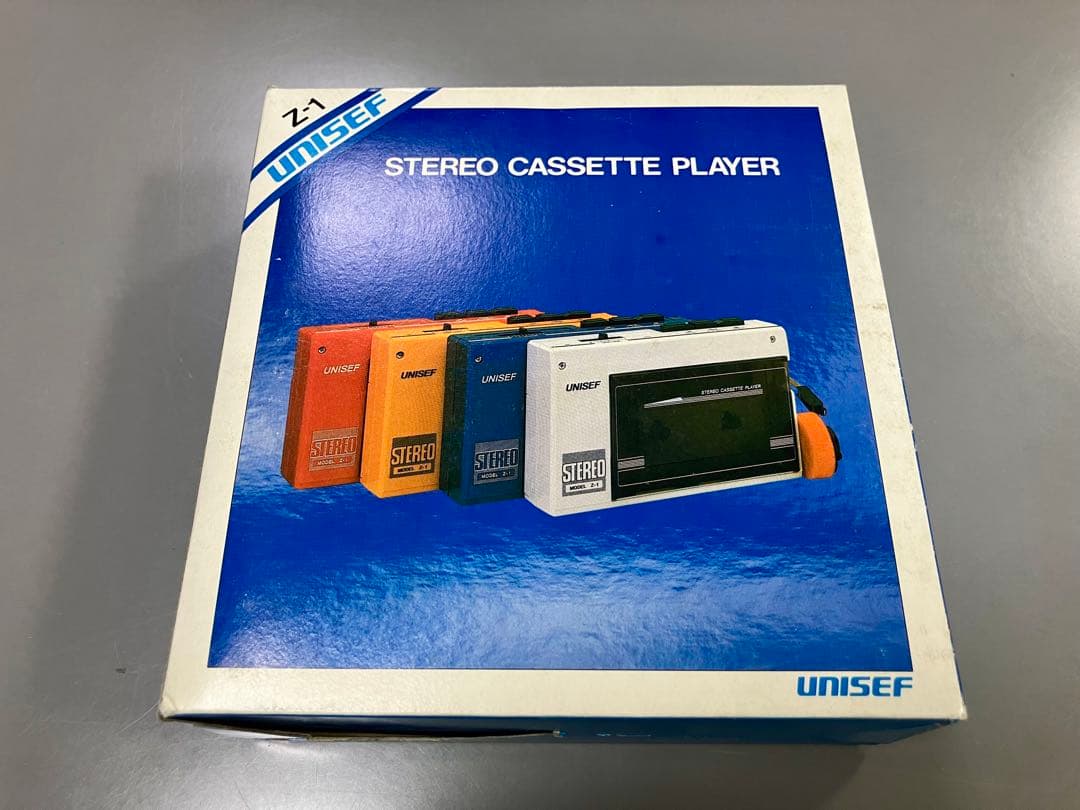 UNISEF ステレオカセットプレーヤー Z-1 - メルカリ