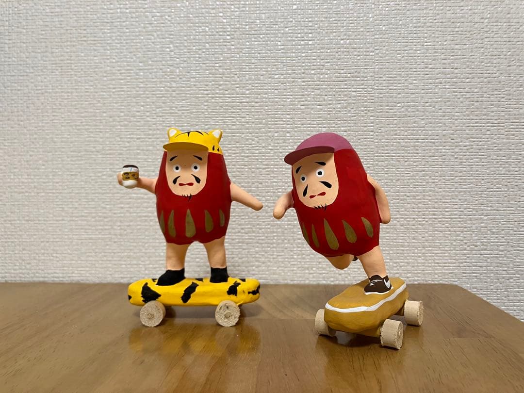 スケボーだるま　2体 8df1c9fd8cc03423975f9bf74bc3bd