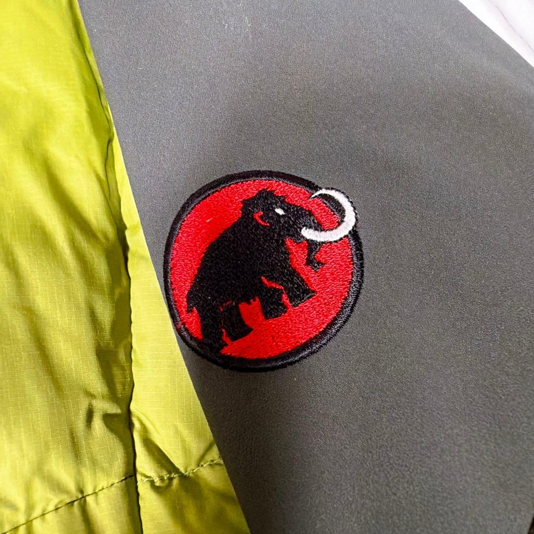 マムート ビレイハイブリッド インシュレーションジャケット グリーン