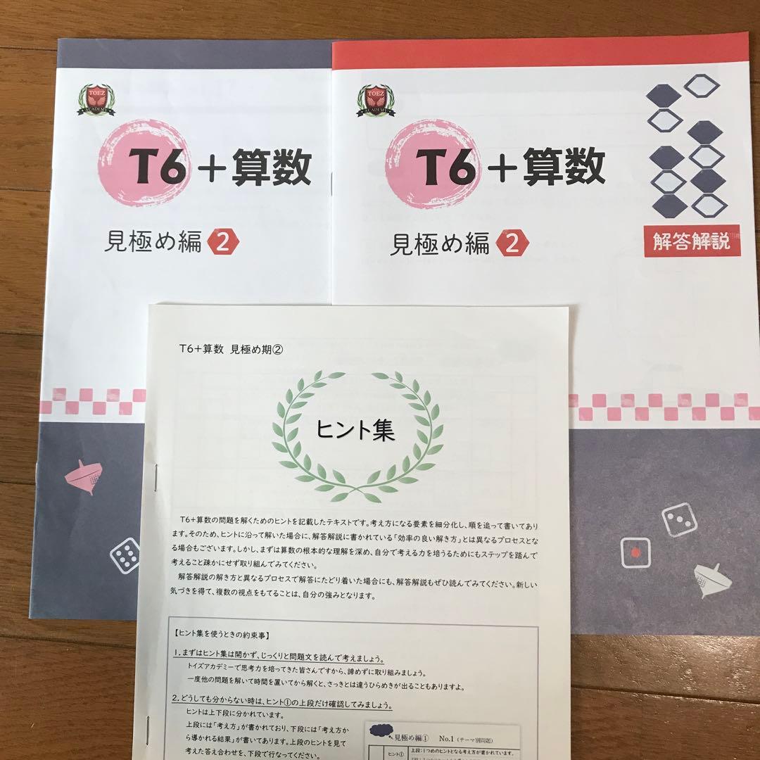トイズアカデミーT6プラス算数 小学6年生 - メルカリ
