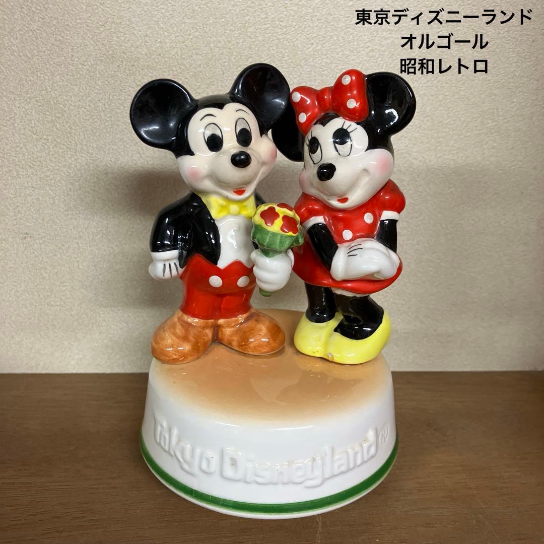 昭和レトロ 東京ディズニーランド オルゴール ミッキーマウスマーチ