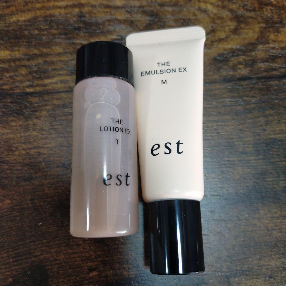 ザ ローション EX T 化粧水 ザ エマルジョン EX M 乳液 エスト - メルカリ