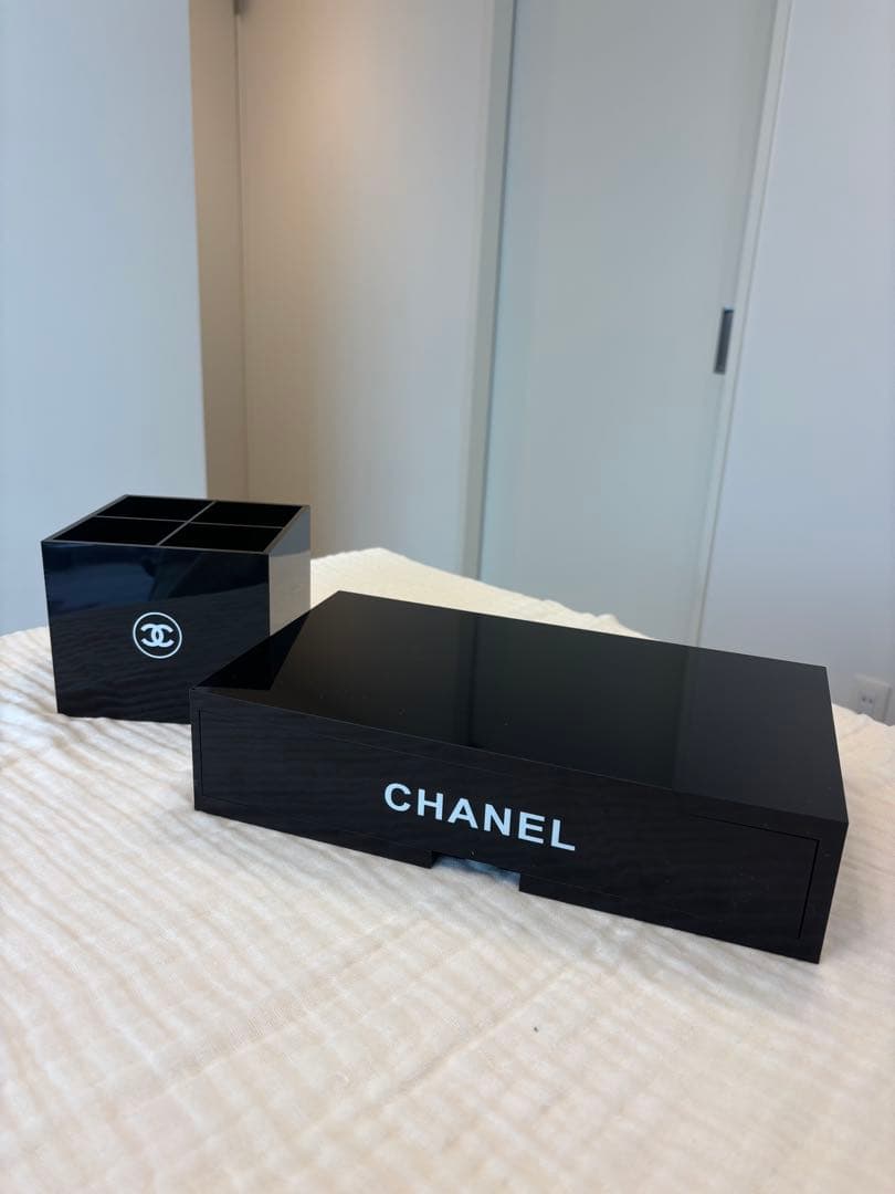 CHANEL 化粧品収納ボックスセット 黒　ノベルティー　非売品 楽天市場】【バッグ】CHANEL シャネル ノベルティ コスメボックス