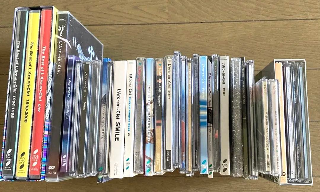 L'Arc～en～Ciel CD アルバム DVD 初回限定盤 ラルクまとめ売り - メルカリ