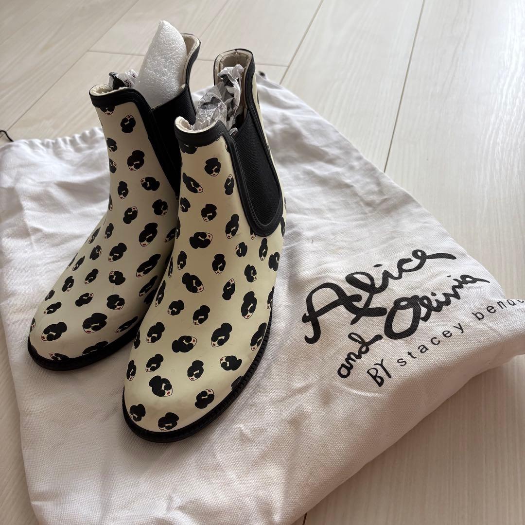 新品未使用Alice and Olivia レインブーツ ORiental TRaffic（オリエンタルトラフィック） 長靴 レインブーツ