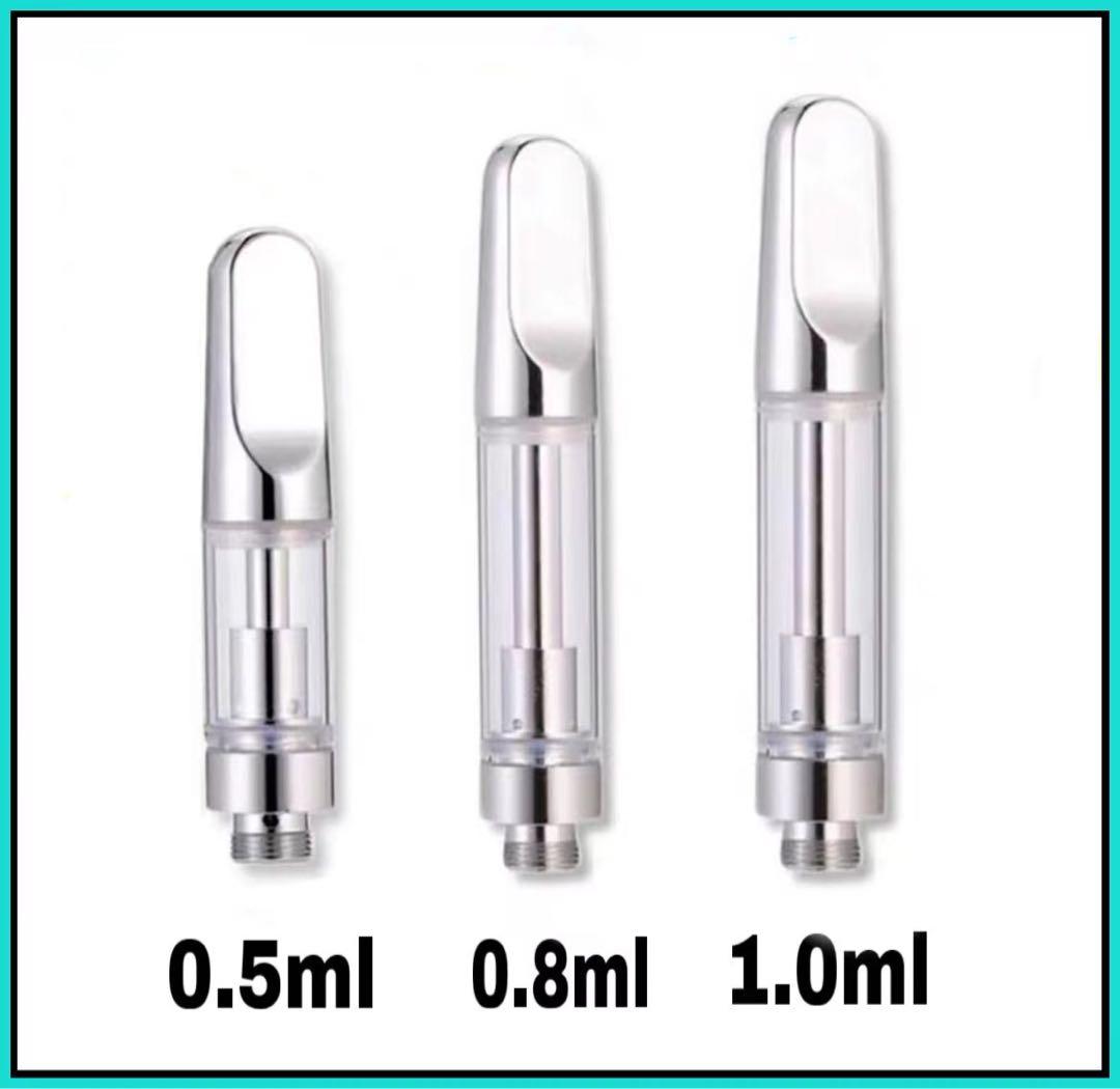 510 アトマイザー カートリッジ 1.0ml 100本 銀　ケース無し
